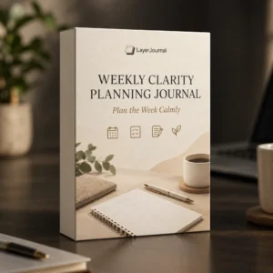 Weekly Clarity Planning Journal