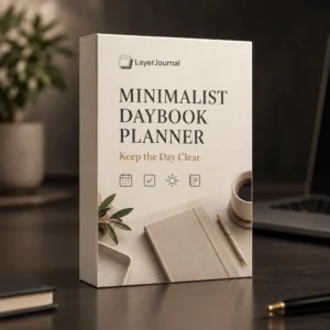 Minimalist Daybook Planner