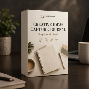 Creative Ideas Capture Journal