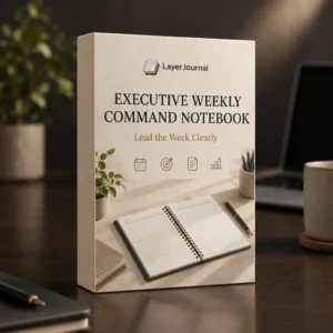 Executive Weekly Command Notebook