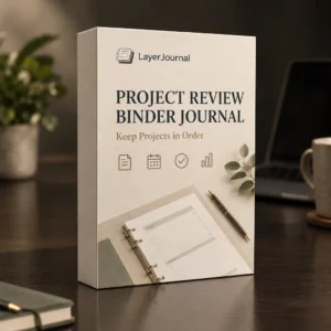 Project Review Binder Journal