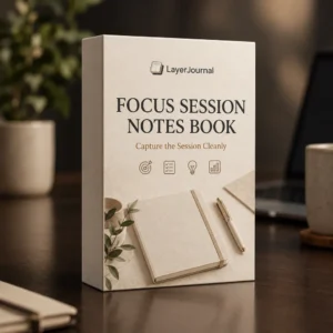 Focus Session Notes Book