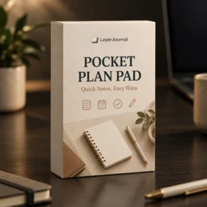 Pocket Plan Pad